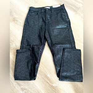 Loft women’s size 29 skinny high-rise glittered pants new with tag